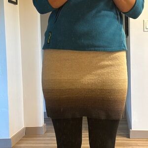 Toad and Co Non Mulesed Merino Wool Ombré Skirt